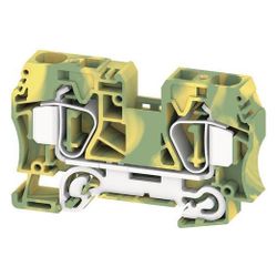 Weidmüller Schutzleiterklemme ZPE 16, 12,1x82,5x50,5mm, Thermoplast, Grün/Gelb... WEIDMUELLER-1745250000 4008190996789 (Abb. 1)