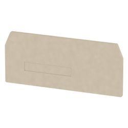 Weidmüller Abschlussplatte ZAP/TW ZDU10, 2,7mm, beige, 1748660000... WEIDMUELLER-1748660000 4008190996741 (Abb. 1)