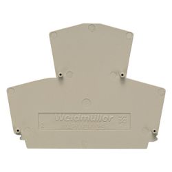 Weidmüller Abschlussplatte WAP WDK2.5, 1,5mm, Beige, 1059100000... WEIDMUELLER-1059100000 4008190101954 (Abb. 1)