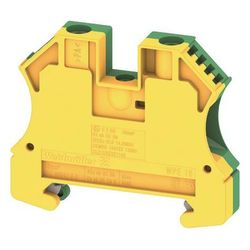 Weidmüller Erdungsklemme WPE 10, 1,5-16mm2, Thermoplast, grün/gelb... WEIDMUELLER-1010300000 4008190031251 (Abb. 1)