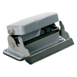 Weidmüller HDC Anbaugehäuse 16B ADLU, 98,5x47mm, IP65, Aluminium, Grau... WEIDMUELLER-1210100000 4008190050924 (Abb. 1)