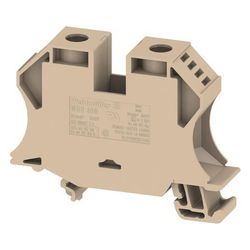 Weidmüller Durchgangsklemme WDU 35N, 125A 500V 16mm, Thermoplast, Beige, 104040... WEIDMUELLER-1040400000 4008190351816 (Abb. 1)