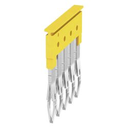 Weidmüller Querverbinder ZQV 2.5/5, 24A 400V 5,1mm, Gelb... WEIDMUELLER-1608890000 4008190065713 (Abb. 1)