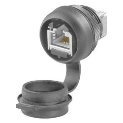 Weidmüller RJ45-Kupplung FrontCom Micro IE-FCM-RJ45-C, IP65 44x29,5x42,9mm, Kun... WEIDMUELLER-1018790000 4032248730056 (Abb. 1)