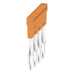 Weidmüller Querverbinder Z-Reihe ZQV 2.5N/4, 24 A 400 V 5,1 mm, Orange... WEIDMUELLER-1527590000 4050118448443 (Abb. 1)