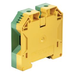 Weidmüller Schutzleiter-Reihenklemme WPE 50N, 10-50mm2, Thermoplast, Grün/Gelb... WEIDMUELLER-1846040000 4032248394548 (Abb. 1)