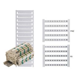 Weidmüller Verbindermarkierer DEK 6, Rastermaß 6mm, weiß, 0468660001... WEIDMUELLER-0468660001 4008190170257 (Abb. 1)