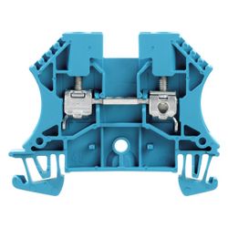 Weidmüller Durchgangsklemme WDU 4 BL, 4mm2, 800V, 32A, 6,1x60x46,5mm, Thermopla... WEIDMUELLER-1020180000 4008190185237 (Abb. 1)