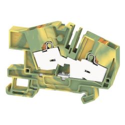 Weidmüller Schutzleiterreihenklemme AITB 6 BB 2C PE, 0,34-10mm2, 8,1x76,6x52,9m... WEIDMUELLER-2668720000 4064675030386 (Abb. 1)