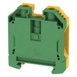 Weidmüller Erdungsklemme W-Reihe WPE 35, 35mm2, Thermoplast, grün/gelb... WEIDMUELLER-1010500000 4008190112806 (Abb. 1)