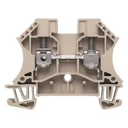 Weidmüller Durchgangsklemme WDU 6, 6mm2, 800V, 41A, Schraubanschluss, Thermopla... WEIDMUELLER-1020200000 4008190163440 (Abb. 1)
