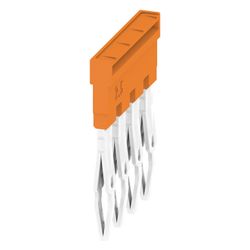 Weidmüller Querverbinder Z-Reihe ZQV 2.5N/4, 24 A 400 V 5,1 mm, Orange... WEIDMUELLER-1527590000 4050118448443 (Abb. 1)