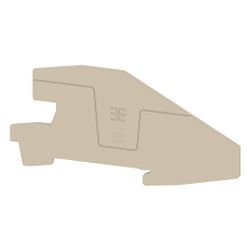 Weidmüller Abschlussplatte AEP ITB 2.5 BB, 2mm, Beige... WEIDMUELLER-2668960000 4064675030546 (Abb. 1)