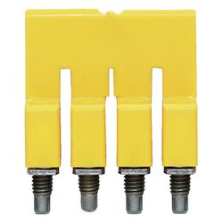 Weidmüller Querverbinder W-Reihe WQV 2.5/4, 32A, 400V, 5,1mm, Gelb... WEIDMUELLER-1053860000 4008190049706 (Abb. 1)