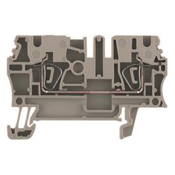 Weidmüller Durchgangsklemme ZDU 2.5, 800V 24A 5,1x59,3x38,5mm, Thermoplast, Bei... WEIDMUELLER-1608510000 4008190077969 (Abb. 1)
