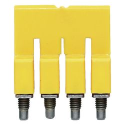 Weidmüller Querverbinder W-Reihe WQV 2.5/4, 32A, 400V, 5,1mm, Gelb... WEIDMUELLER-1053860000 4008190049706 (Abb. 1)