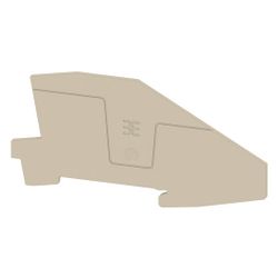 Weidmüller Abschlussplatte AEP ITB 2.5, 2mm, Beige... WEIDMUELLER-2669060000 4064675030645 (Abb. 1)