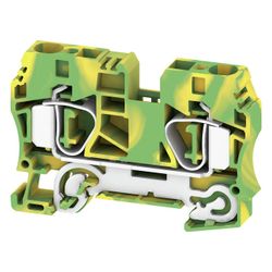 Weidmüller Schutzleiter-Reihenklemme ZPE 10, 10,1x73,5x49,5mm, Thermoplast, Grü... WEIDMUELLER-1746770000 4008190996734 (Abb. 1)