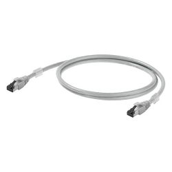 Weidmüller Patchkabel IE-C6FP8LD0030M40M40-D, 3m, S/FTP, IP20, Grau... WEIDMUELLER-1165940030 4032248956135 (Abb. 1)