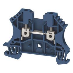Weidmüller Durchgangsklemme WDU 2.5 BL, 2,5mm2, 800V, 24A, Schraubanschluss, Th... WEIDMUELLER-1020080000 4008190163235 (Abb. 1)