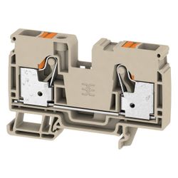 Weidmüller Durchgangs-Reihenklemme A-Reihe A2C 10, 1000V 57A, Thermoplast, Beig... WEIDMUELLER-2490360000 4050118500813 (Abb. 1)