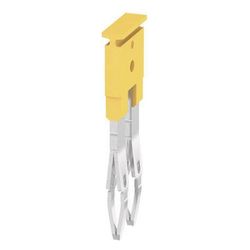 Weidmüller Querverbinder ZQV 2.5/2, 24A 400V 5,1mm, Gelb... WEIDMUELLER-1608860000 4008190123680 (Abb. 1)