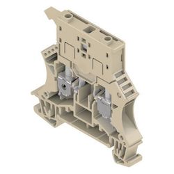 Weidmüller Sicherungs-Reihenklemme WSI 6, 6mm2 500V 6,3A, Thermoplast, Beige... WEIDMUELLER-1011000000 4008190105624 (Abb. 1)