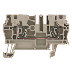 Weidmüller Durchgangsklemme ZDU 2.5, 800V 24A 5,1x59,3x38,5mm, Thermoplast, Bei... WEIDMUELLER-1608510000 4008190077969 (Abb. 1)