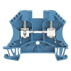 Weidmüller Durchgangsklemme WDU 6 BL, 6mm2, 800V, 41A, 7,9x60x46,5mm, Thermopla... WEIDMUELLER-1020280000 4008190100032 (Abb. 1)