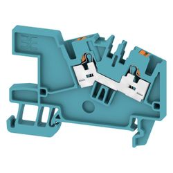 Weidmüller Durchgangs-Reihenklemme AITB 2.5 BB 2C BL, 800V 24A 5,1x63,8x43,6mm,... WEIDMUELLER-2668670000 4064675030331 (Abb. 1)