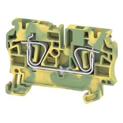 Weidmüller Erdungsklemme ZPE 4, 6,1x62,5x43mm, Thermoplast, Grün/Gelb... WEIDMUELLER-1632080000 4008190263218 (Abb. 1)