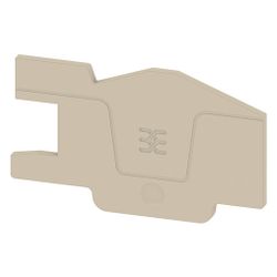 Weidmüller Abschlussplatte AEP ITB 2.5 BB 2C, 2,1mm, Beige, 2668780000... WEIDMUELLER-2668780000 4064675030409 (Abb. 1)
