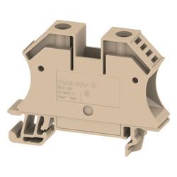 Weidmüller Durchgangsklemme WDU 16N, 16mm2, 690V, 76A, Schraubanschluss, 12x60x... WEIDMUELLER-1036100000 4008190273217 (Abb. 1)