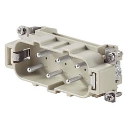 Weidmüller Steckverbindereinsatz HSB 6 MS, 6-polig 35A 400V, Thermoplast, 34x34... WEIDMUELLER-1498700000 4008190035136 (Abb. 1)