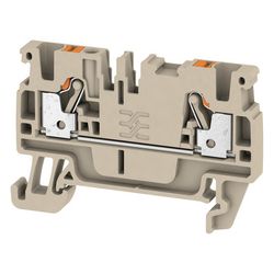 Weidmüller Durchgangs-Reihenklemme A2C 2.5, 800V 24A, Thermoplast, Beige, 15218... WEIDMUELLER-1521850000 4050118328080 (Abb. 1)