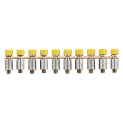 Weidmüller Querverbinder Q 10 WDL2.5S, 24A 10-polig 6,1mm, schraubbar, gelb... WEIDMUELLER-1071800000 4008190424893 (Abb. 1)