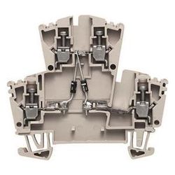 Weidmüller Bauelement-Reihenklemme WDK 2.5 2D 2.A, 2,5mm2, 400V, 0,5A, 69x5,1x6... WEIDMUELLER-1022600000 4008190098469 (Abb. 1)
