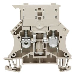 Weidmüller Sicherungs-Reihenklemme WSI 6, 6mm2 500V 6,3A, Thermoplast, Beige... WEIDMUELLER-1011000000 4008190105624 (Abb. 1)