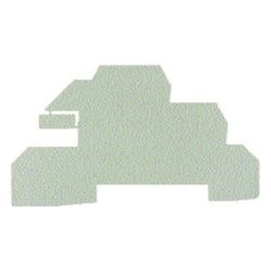 Weidmüller Abschlussplatte WAP WDL2.5/S, 1,5mm, Beige... WEIDMUELLER-1067700000 4008190059316 (Abb. 1)