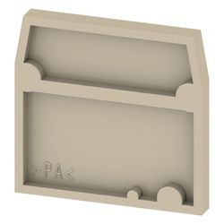 Weidmüller Abschlussplatte AP AKZ2.5, 2,5mm, beige... WEIDMUELLER-0697360000 4008190098865 (Abb. 1)