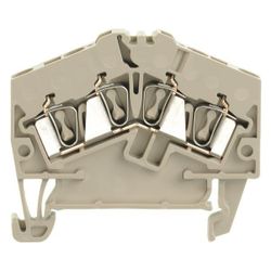 Weidmüller Durchgangsklemme ZDU 2.5-2/4AN, 800V 24A, Thermoplast, Beige... WEIDMUELLER-1706060000 4008190915407 (Abb. 1)