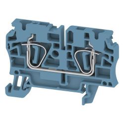 Weidmüller Durchgangsklemme ZDU 4 BL, 800V 32A, Thermoplast, Blau... WEIDMUELLER-1632060000 4008190263195 (Abb. 1)