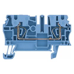 Weidmüller Durchgangsklemme ZDU 2.5 BL, 800V 24A 5,1x59,5x38,5mm, Thermoplast, ... WEIDMUELLER-1608520000 4008190077501 (Abb. 1)