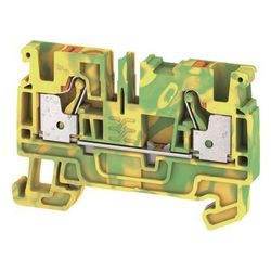 Weidmüller Schutzleiterklemme A-Reihe A2C 4 PE, 2 Anschlüsse, 4mm2, Thermoplast... WEIDMUELLER-2051360000 4050118411645 (Abb. 1)