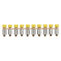 Weidmüller Querverbinder Q 10 WDL2.5S, 24A 10-polig 6,1mm, schraubbar, gelb... WEIDMUELLER-1071800000 4008190424893 (Abb. 1)
