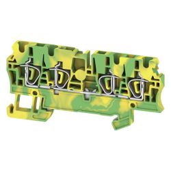 Weidmüller Schutzleiter-Reihenklemme ZPE 2.5/4AN, 5,1x79,5x38,5mm, Thermoplast,... WEIDMUELLER-1608660000 4008190076290 (Abb. 1)