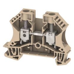 Weidmüller Durchgangsklemme WDU 10, 1000V 57A, Thermoplast, Beige... WEIDMUELLER-1020300000 4008190068868 (Abb. 1)