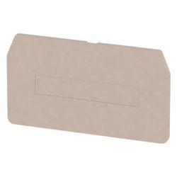 Weidmüller Abschlussplatte ZAP/TW 4, 2mm, beige... WEIDMUELLER-1632090000 4008190263348 (Abb. 1)