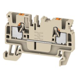 Weidmüller Durchgangs-Reihenklemme A2C 2.5, 800V 24A, Thermoplast, Beige, 15218... WEIDMUELLER-1521850000 4050118328080 (Abb. 1)