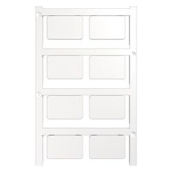 Weidmüller Gerätemarkierer SM 27/18 K MC NE, 18x27x1mm, selbstklebend, Weiß... WEIDMUELLER-1707270000 4008190925116 (Abb. 1)